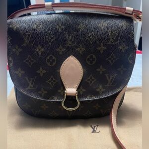 Authentic Louis Vuitton Saint Cloud GM Monogram Vintage 1990